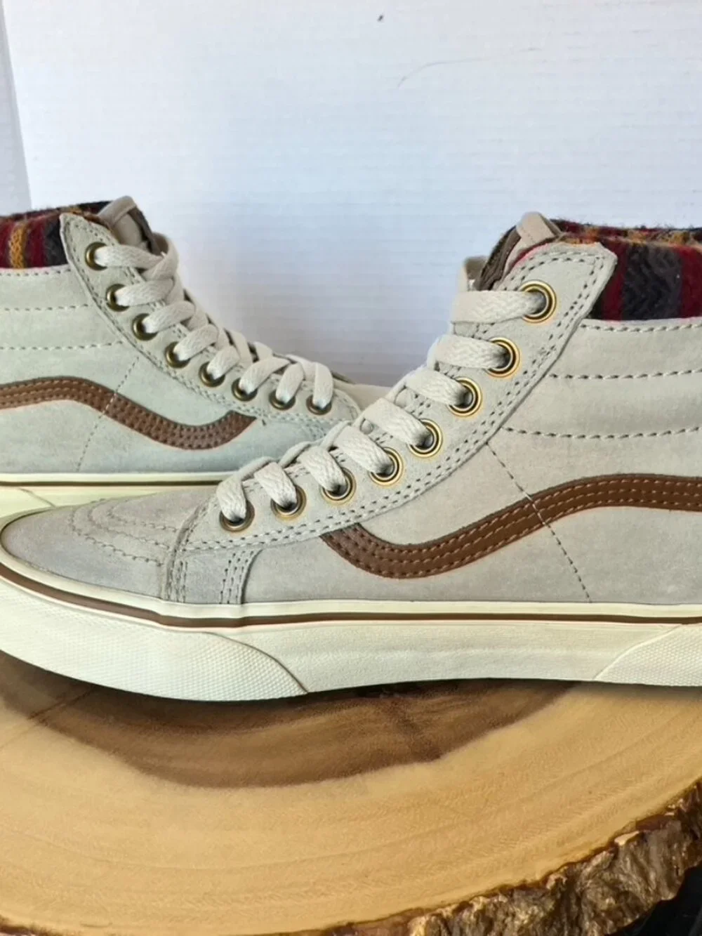 VANS Sk8-HI MTE all weather with wool lining and Scotchgard leather